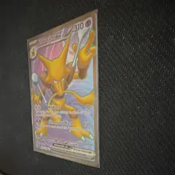 Pokemon Alakazam EX 188/165 Scarlet & Violet 151 Ultra Rare Full Art Holo 310 HP - Image 3