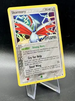 Skarmory 55/113 Stamped Pokemon EX Delta Species 2005 Vintage Reverse Holo NM/LP - Image 1