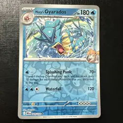 Misty's Gyarados - 049/182 - Destined Rivals - Pokemon TCG - Reverse Holo Rare - Image 1