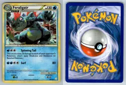 Feraligatr (Cracked Ice Holo) 20/123 Holo Deck Exclusives Pokemon MP Holo - Image 3
