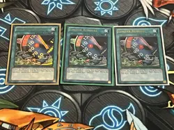 YUGIOH 3x Limiter Removal LCYW-EN172 Ultra Rare Legendary Yugis World - Image 1