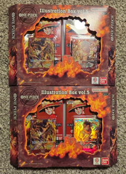 One Piece TCG Illustration Box Volume 5 (OP13/PRB02)- Factory Sealed (Set of 2) - Image 1