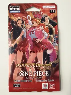 (HEAVY)🔥One Piece Heroines Edition EB 03 Sleeved Booster Pack (Factory Sealed) - Image 2