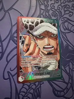 Trafalgar Law (002) (Parallel) OP01-002 Romance Dawn English NM Pre-Errata - Image 2