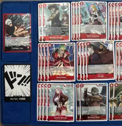 One Piece TCG: Trafalgar Law OP14! Pre Built Deck! Don Included! - Image 3