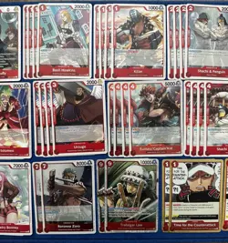 One Piece TCG: Trafalgar Law OP14! Pre Built Deck! Don Included! - Image 4