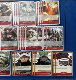 One Piece TCG: Trafalgar Law OP14! Pre Built Deck! Don Included! - Image 5