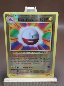 Pokemon HP Electrode 40/108 Evolutions Reverse Holo Rare 2016 Card - Image 1