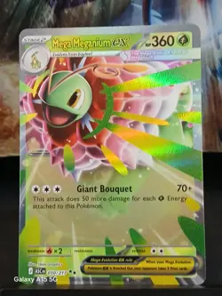 Mega Meganium EX 010/217 Ascended Heroes English Pokemon Card - Image 2