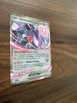 Genesect EX 067/086 Black Bolt Double Rare Holo Pokemon TCG Card NM/M - Image 3