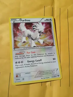 Furfrou 114/146 Holo Rare - XY Base Set - Pokemon Card - Image 1