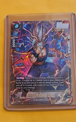 Bandai Son Gohan SH SCR Holo FB07-121 50000 HP Dragon Ball Super Card - Image 1