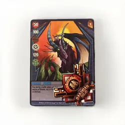 Bakugan Gundalian Invaders | Dharak Power 🔵 Blue Ability Card | McD 2/16 - Image 1