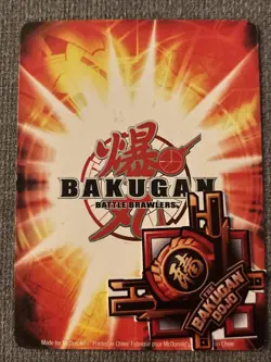 Bakugan Gundalian Invaders | Dharak Power 🔵 Blue Ability Card | McD 2/16 - Image 4