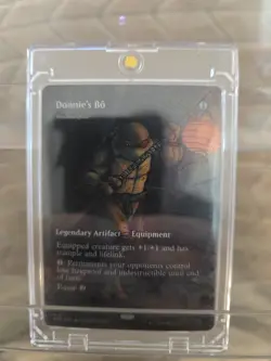 Donnie's Bo - Shadowspear (Borderless) Teenage Mutant Ninja Turtles *FOIL* - Image 1