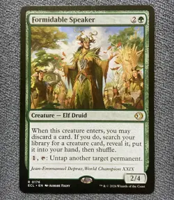 MTG Formidable Speaker (Promo) x1 NM ! Lorwyn Eclipsed PP / Magic The Gathering - Image 1
