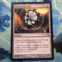 Unwinding Clock New Phyrexia MTG - Image 1