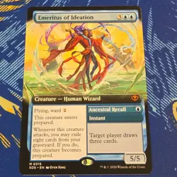 Emeritus of Ideation (Extended Art) Secrets of Strixhaven Non Foil - Image 1