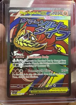 Mega Hawlucha ex 268/217 - Pokemon TCG - Ascended Heroes Mega Attack Rare Holo - Image 3