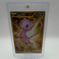 Pokemon TCG Mew ex 205/165 Double Rare Full Art Foil Basic 180 HP SV 151 EX - Image 1