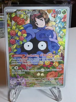 Erika’s Tangela SR 218/217 Ascended Heroes HOLO Raw Card Mint Pokemon TCG - Image 1