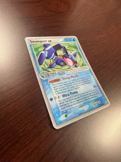 Pokemon Swampert ex 98/100 EX Crystal Guardians Holo Ultra Rare 2006 150 HP NM - Image 3