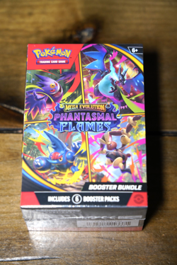 New & Sealed! Pokemon TCG: Phantasmal Flames Factory Sealed Booster Bundle Box - Image 1