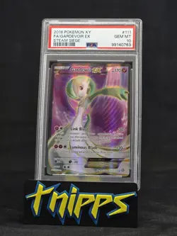 2016 Pokemon XY Steam Siege Gardevoir EX 111 Full Art GEM MINT PSA 10 - Image 1