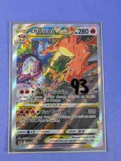 Charizard VSTAR - SWSH262 - Alternate Art Sword & Shield Promo - Pokemon - NM - Image 3