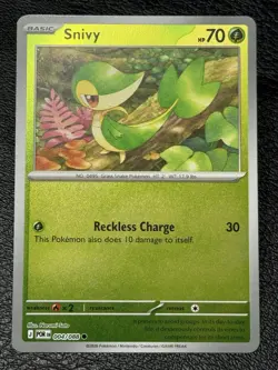 Snivy 004/088 - Reverse Holo - Pokemon TCG: Perfect Order - English NM - Image 1