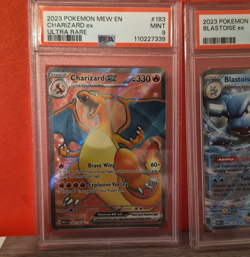 Pokemon TCG 151 UPC PROMO Ultra Rare Holo Lot Charizard ex Blastoise ex Pikachu - Image 3