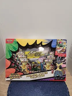 Pokemon Mega Evolution Ascended Heros Premium Poster Collection Mega Lucario - Image 5