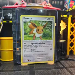 Eevee Rising Rivals Pokemon TCG 59/111 Platinum Common - Image 3