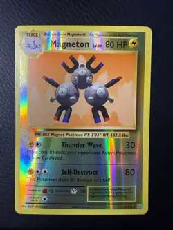 NM/M Reverse Holo Evolutions Magneton 38/108 Holo Rare Pokemon - Image 1