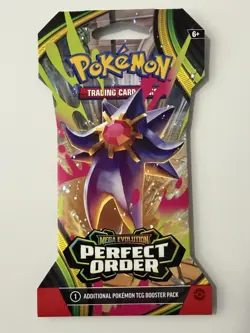(HEAVY)🔥 31.60g Pokemon Perfect Order Sleeved Booster Pack Factory Sealed✅ - Image 2