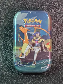 Pokemon TCG Crown Zenith Leon And Charizard Mini Tin - Image 1