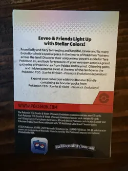 Pokemon TCG: S&V Prismatic Evolutions Booster Bundle (6pks) Factory Sealed - Image 2