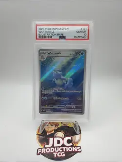 Pokemon Wartortle 151 Illustration Rare #171 PSA 10 Gem Mint - Image 1