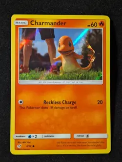 Charmander 4/18 - Detective Pikachu Holo LP Pokemon TCG - Image 1