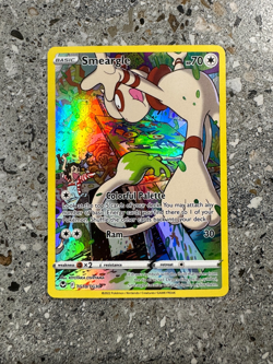 Pokemon TCG Smeargle TG10/TG30 Silver Tempest Trainer Gallery Art Rare NM-M - Image 1