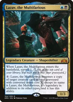 Lazav, the Multifarious - Guilds of Ravnica | MTG Card - Image 1