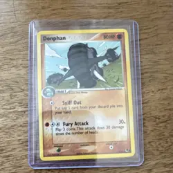 Pokemon Donphan EX Holon Phantoms 8/110 Regular 80 HP Stage 1 Fury Attack - Image 1