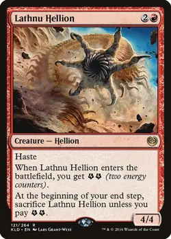 Lathnu Hellion - Kaladesh | MTG Card - Image 1