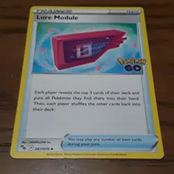 Pokemon TCG Pokemon Go Trainer Item Lure Module Uncommon #67/78 - Image 1