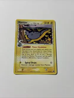 Pokemon MANTINE 20/101 HOLO | NM-LP | EX Dragon Frontiers | 2006 - Image 1