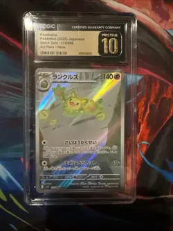 CGC 10 PRISTINE Reuniclus 125/086 Black Bolt Art Rare Holo Japanese Pokemon - Image 1