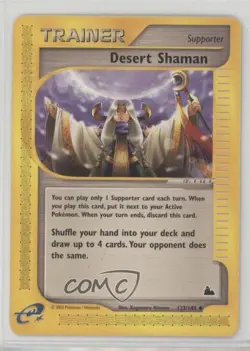 Desert Shaman Pokemon e-Card Series Skyridge #123 2003 - Image 1