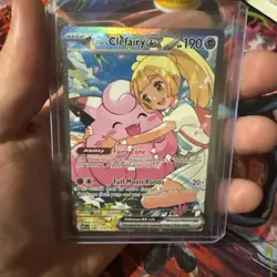 Lillie's Clefairy ex Special Illustration Rare 280/217 Pokemon Ascended Heroes - Image 3