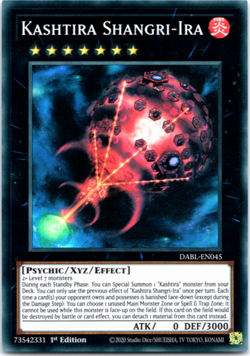Kashtira Shangri-ira - DABL-EN045 - Super Rare - 1st Edition - Yugioh - Image 1