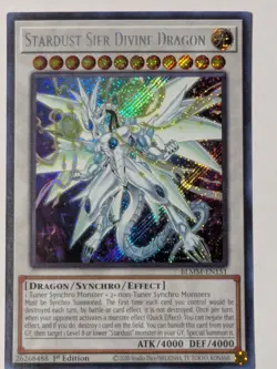 Stardust Sifr Divine Dragon Secret Rare Yugioh! BLMM - Image 1